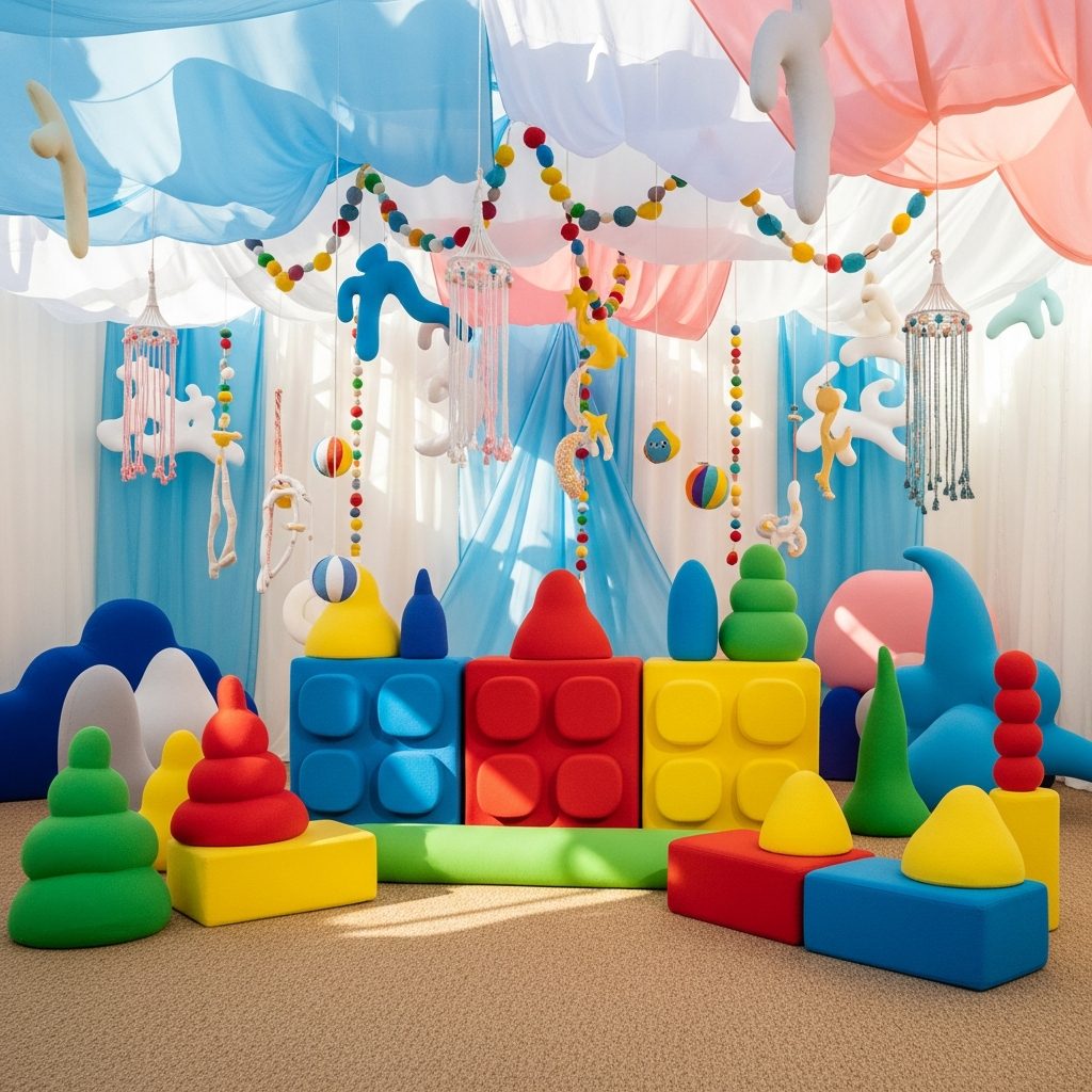 Hüpfburg mieten Wien – Die umfassende Checkliste für stressfreie Events – symbolische Party-Szene in Wien ohne konkrete Hüpfburg