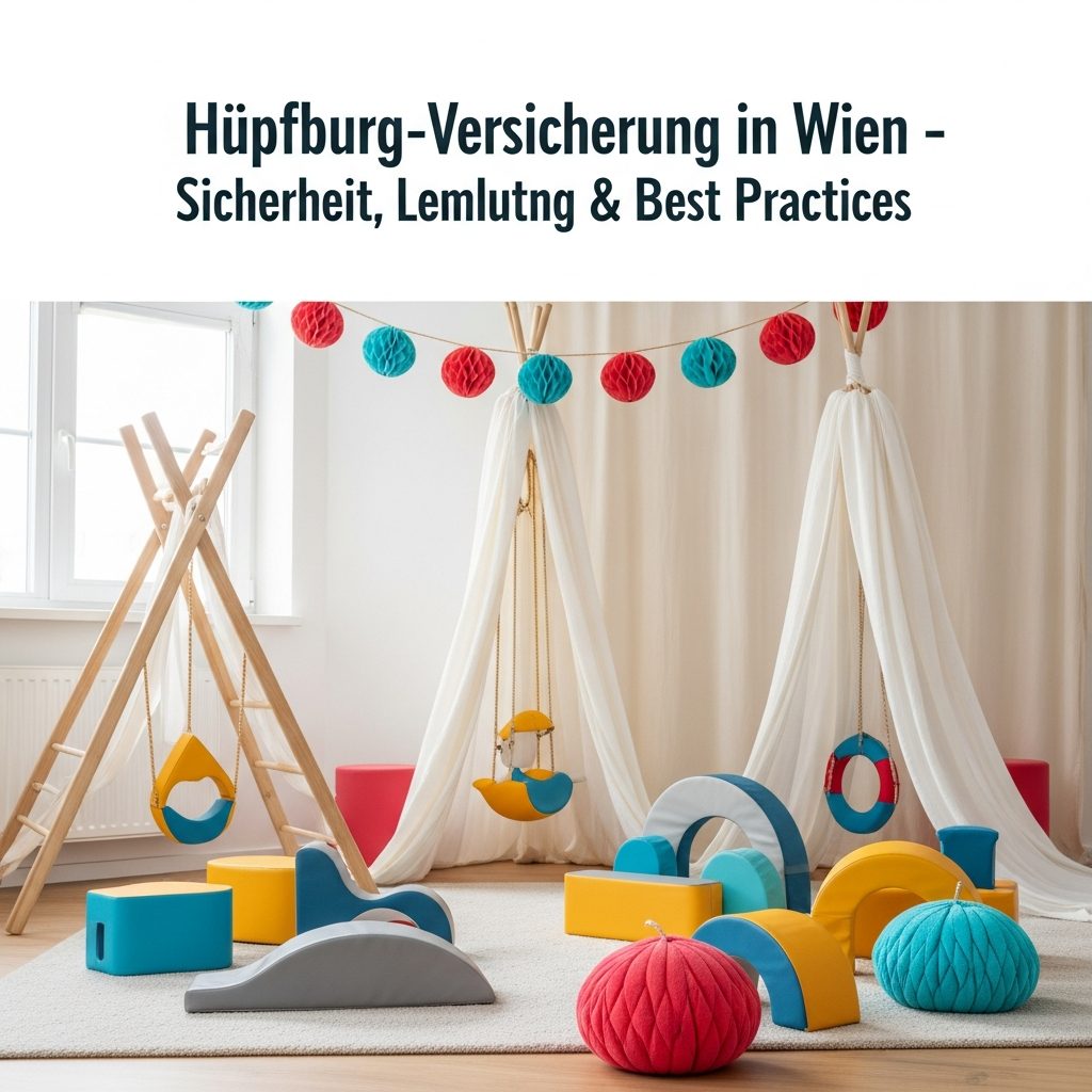 Hüpfburg-Versicherung in Wien – Sicherheit, Haftung & Best Practices – symbolische Party-Szene in Wien ohne konkrete Hüpfburg