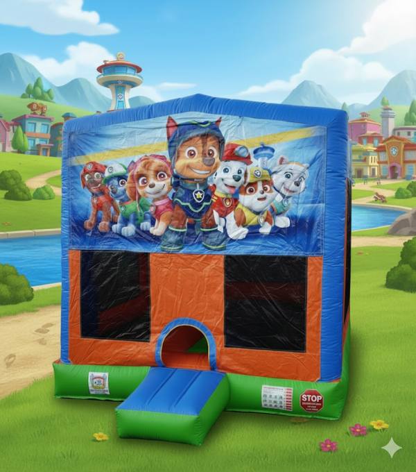 Hüpfburg Paw Patrol Hüpfburg mieten Wien – Partybienchen