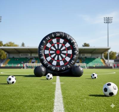 Partyzubehör Fussball-Dartscheibe mieten Wien – Partybienchen