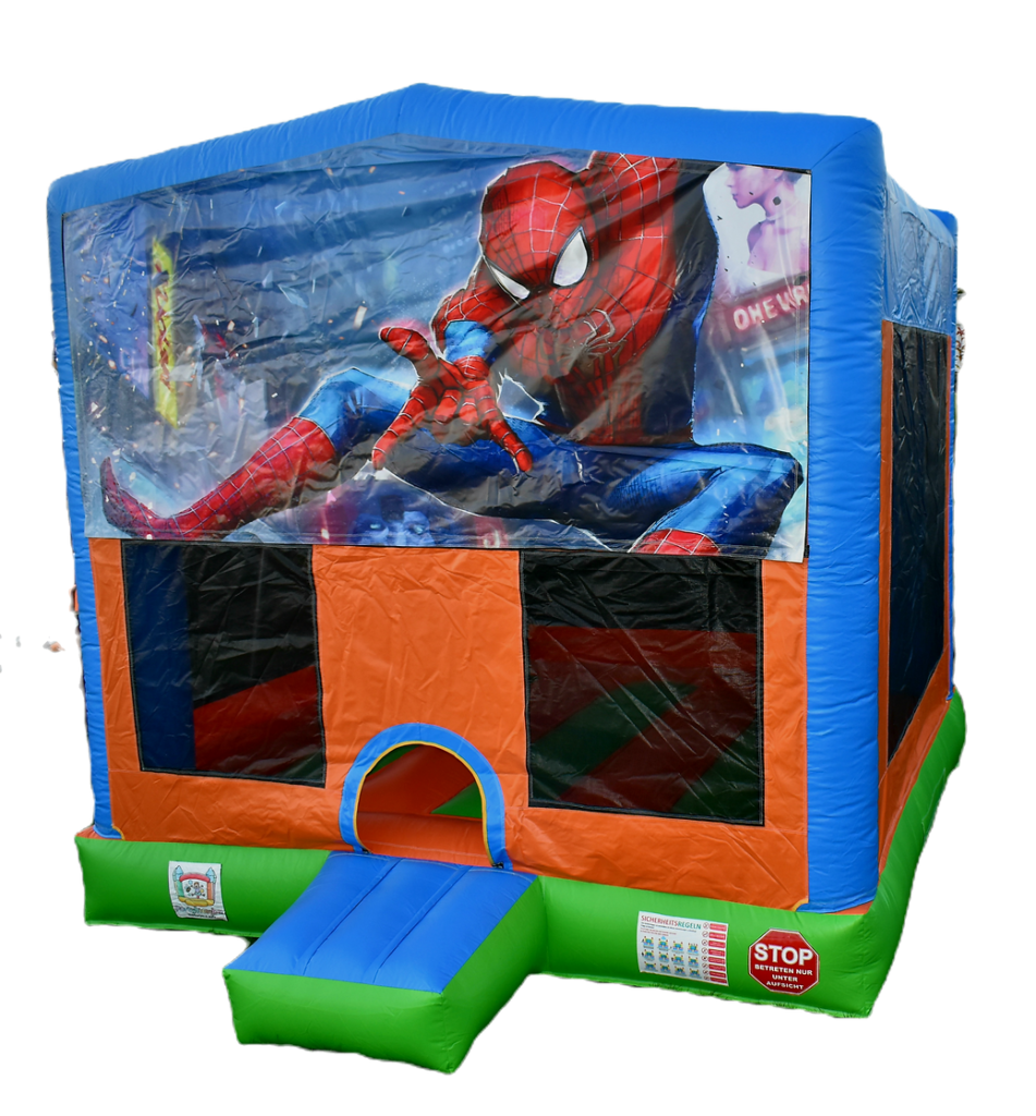Hüpfburg Spiderman mieten Wien – Ansicht 2
