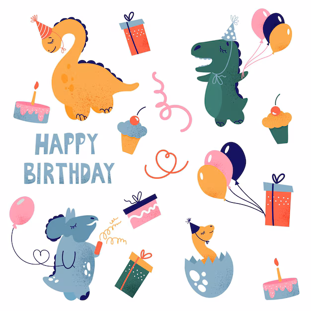 Deko-Paket Dinosaurier